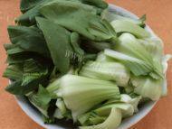 口感好的香菇油菜做法图解4)