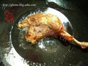 美味的脆皮鸭腿
