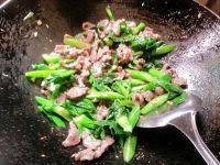 家常菜芥兰炒牛肉