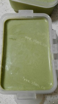 美味营养的抹茶冰淇淋做法图解12)