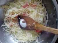家常菜西红柿土豆丝