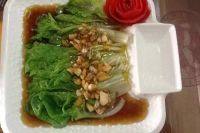 家常的白灼生菜