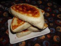 自己做的发面红糖饼