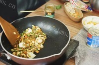 素食谱-时蔬青咖喱做法图解3)