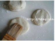 麦香烤鸭饼做法图解5)