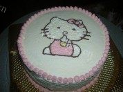 色泽不错的KITTY蛋糕做法图解6)