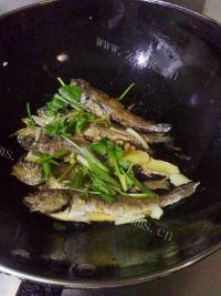 美味的香煎小黄花鱼