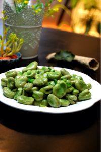 家常菜葱油蚕豆
