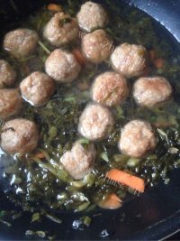 美味的烩藕圆做法图解5)
