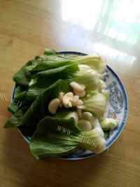 简单版蒜香油菜做法图解2)