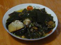 土豆片炒海带做法图解11)