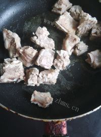 家常菜玉米烧排骨做法图解3)