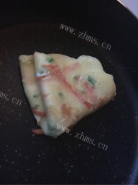 营养快手早餐胡萝卜鸡蛋饼做法图解6)