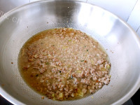 肉末蚬子蒸豆腐做法图解10)