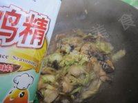 家常菜香菇白菜