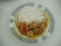 美味的咖喱米粉