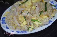 家常菜鸡蛋炒粉丝