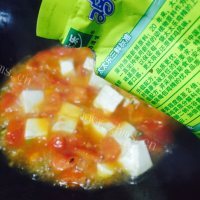 家常菜番茄豆腐做法图解13)