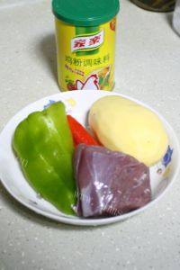 家常菜土豆丝炒肉做法图解1)