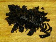 家常菜蒜薹木耳炒肉丝做法图解3)