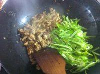 外婆做的青椒肉丝