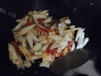 家常杏鲍菇炒西红柿鸡蛋做法图解6)
