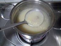 美味早餐小米栗子粥做法图解4)