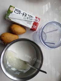特下饭的芒果奶昔做法图解1)