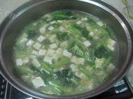 小白菜豆腐汤