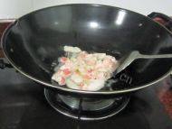 家常四季豆炒肉做法图解4)
