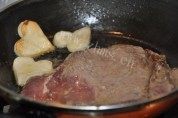 美味的黑椒菲力牛排做法图解8)