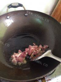 家常菜荷兰豆炒肉做法图解3)