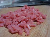美味洋葱火腿咸马芬做法图解2)