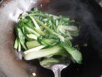 家常菜清炒油菜做法图解5)