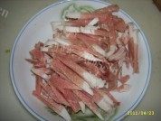 家常菜肉丝炒榨菜做法图解2)