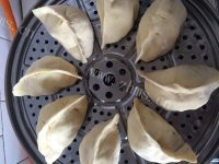 好吃的玉米面菜饺子做法图解9)