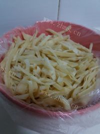 自制素炒饼做法图解1)
