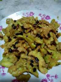 家常菜豆豉苦瓜