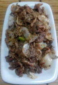 家常的孜然羊肉