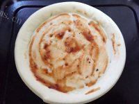 自制蔬菜披萨做法图解4)