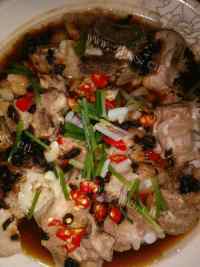 家常菜豆豉蒸排骨做法图解1)
