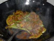 家常菜西葫芦炒肉片