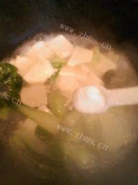 上海青豆腐汤做法图解6)
