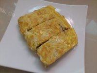 自己做的挂面煎饼