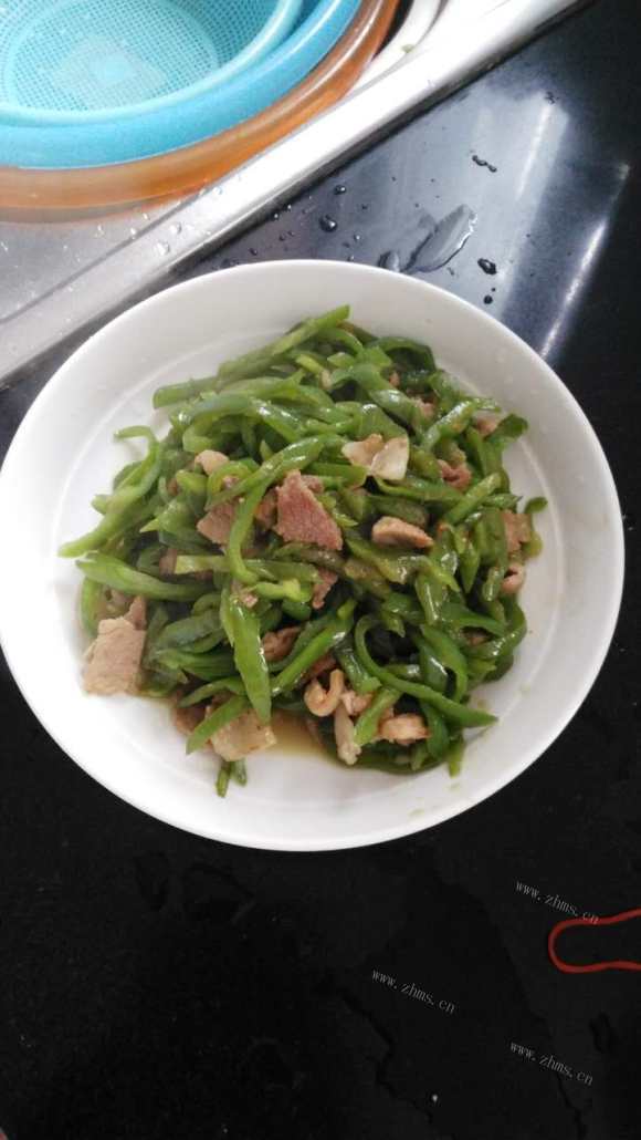色香味俱全的青椒炒肉