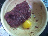 「美味可口」牛肉饼做法图解3)