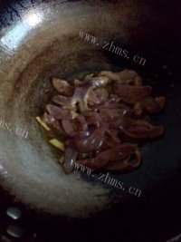 好吃的韭芽猪肝做法图解6)
