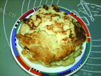 瘦身土豆山药鸡蛋饼做法图解12)