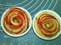 美味的苹果玫瑰花吐司挞的做法图解十一