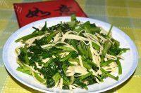 家常菜芹菜炒千张